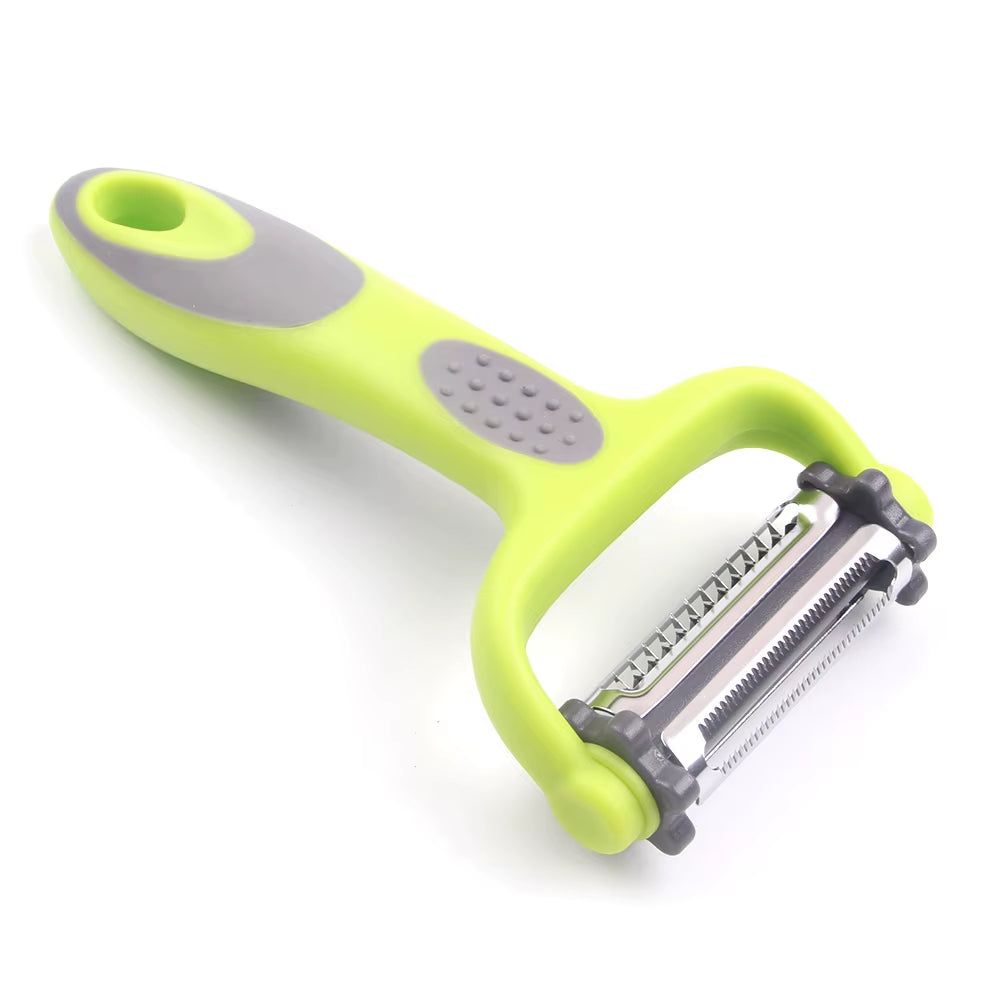 Hot Sell 3 in 1 Rotary Multi-Functional Vegetable Fruit Peeler Stainless Steel Potato Peeler for Kitchen