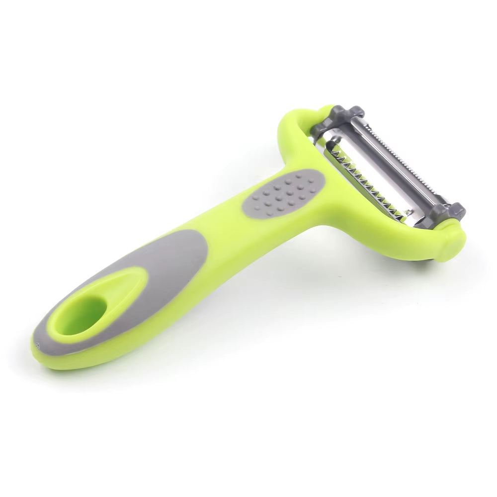 Hot Sell 3 in 1 Rotary Multi-Functional Vegetable Fruit Peeler Stainless Steel Potato Peeler for Kitchen